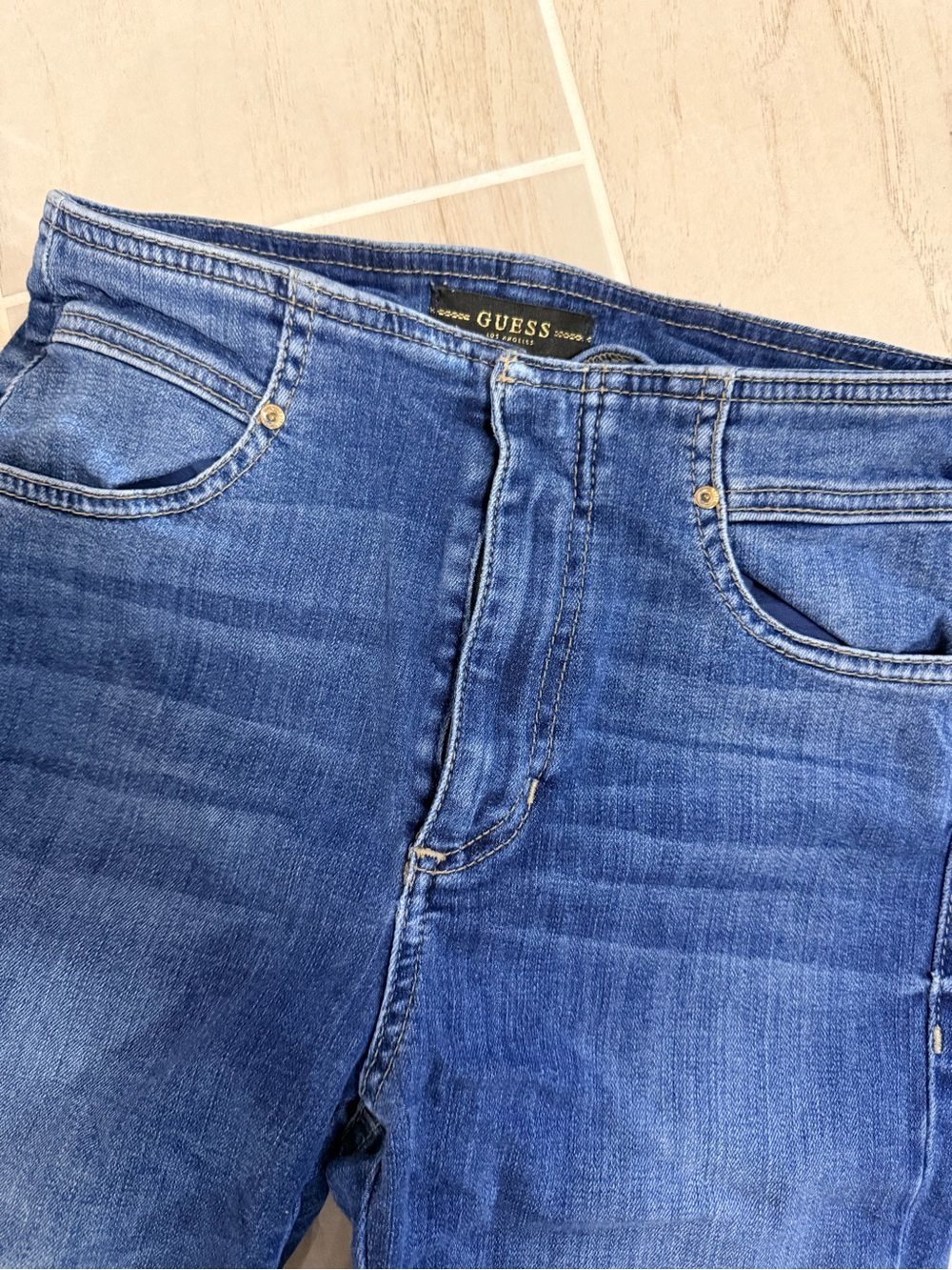 Guess Women's Skinny Jeans Blue